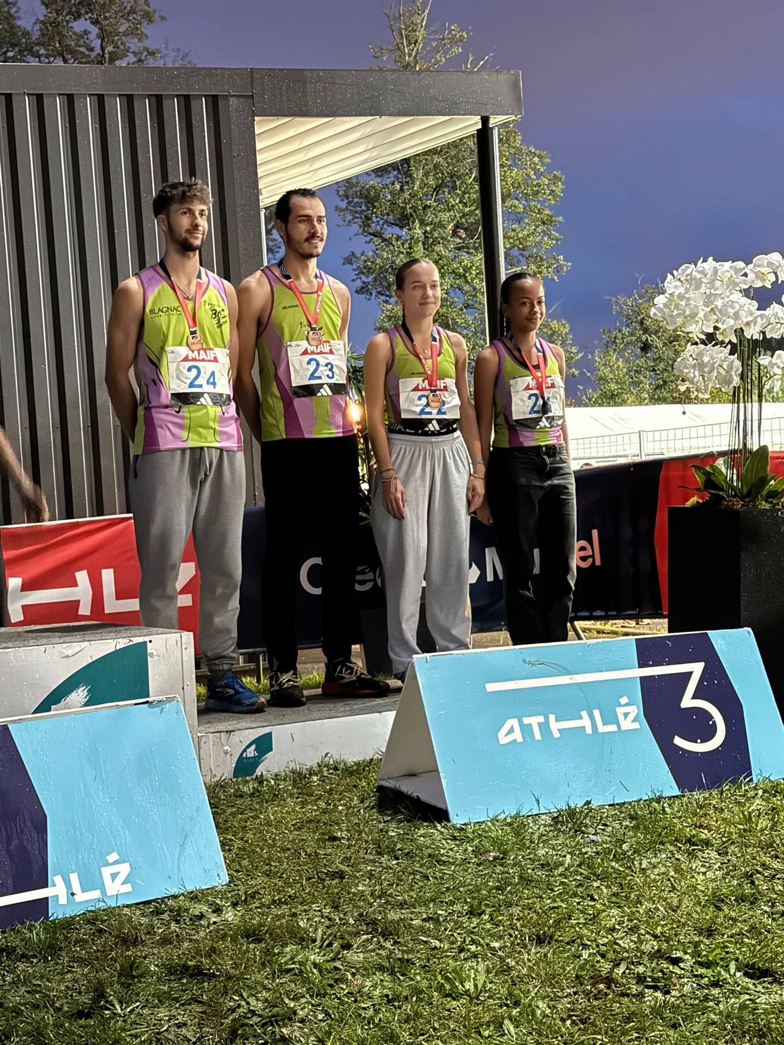 Nos triple-sauteurs décrochent le bronze à la Coupe de France !